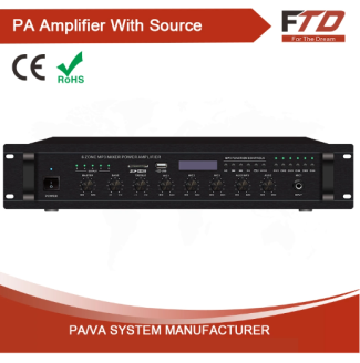 Ecomony 350W 6 Zone Mixer Amplifier with Mp3 & FM  FA-6350M